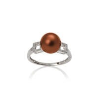 Серебряное кольцо, серебро, жемчуг, NP5757  фото, kupilegko.ru