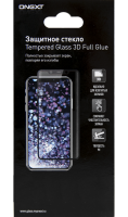 Защитное стекло One-XT закругленное для iPhone 7 Plus 3D (черное)  фото, kupilegko.ru