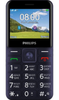 Мобильный телефон кнопочный Philips Xenium E207 Синий  фото, kupilegko.ru