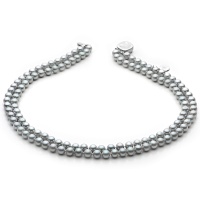 Ожерелье серебро, жемчуг, NP1751  фото, kupilegko.ru