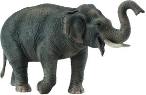 Фигурка животного Азиатский слон 925 GU  фото, kupilegko.ru
