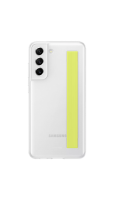 Чехол-крышка Samsung EF-XG990CWEGRU для Galaxy S21 FE с ремешком, белый  фото, kupilegko.ru
