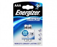 Элемент питания Energizer Ultimate AAA LR03/FR03 (2 шт.), литиевый  фото, kupilegko.ru