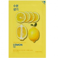 Тонизирующая тканевая маска с лимоном Holika Holika Pure Essence Mask Sheet Lemon  фото, kupilegko.ru