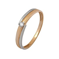 Золотое кольцо, золото, бриллиант, A1000202394  фото, kupilegko.ru