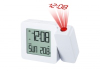Часы проекционные Oregon Scientific RM338PX, с термометром, белые  фото, kupilegko.ru