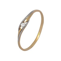 Золотое кольцо, золото, бриллиант, A1000202382  фото, kupilegko.ru