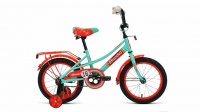 Велосипед AZURE 16  2019-2020, зеленый/красный, RBKW0LNG1024 Forward  фото, kupilegko.ru