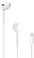 Проводная гарнитура Apple EarPods с разъёмом Lightning, белая  фото, kupilegko.ru