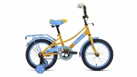 Велосипед AZURE 16  2019-2020, желтый/голубой, RBKW0LNG1025 Forward  фото, kupilegko.ru