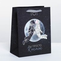 Пакет подарочный 'Космический' SL  фото, kupilegko.ru