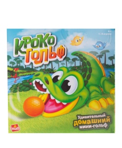 Настольная игра для детей КРОКО ГОЛЬФ (Gator Golf) 102914 GU  фото, kupilegko.ru